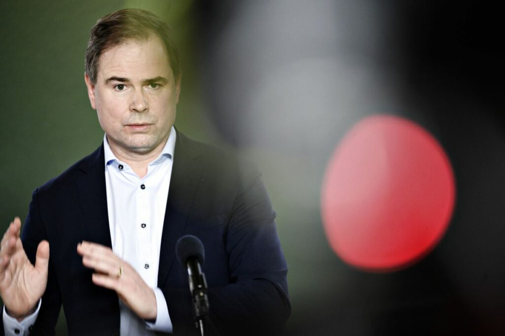 Finansminister Nicolai Wammen (S)