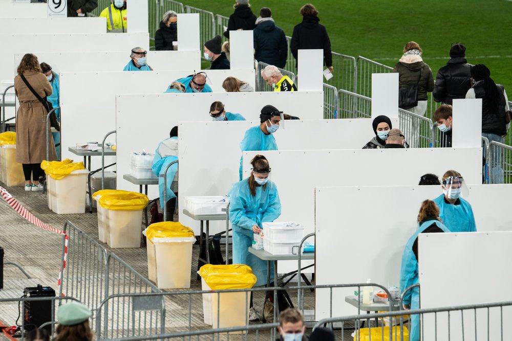 Virksomheden Copenhagen Medical slog mandag dørene op for et stort tester i Parken i København