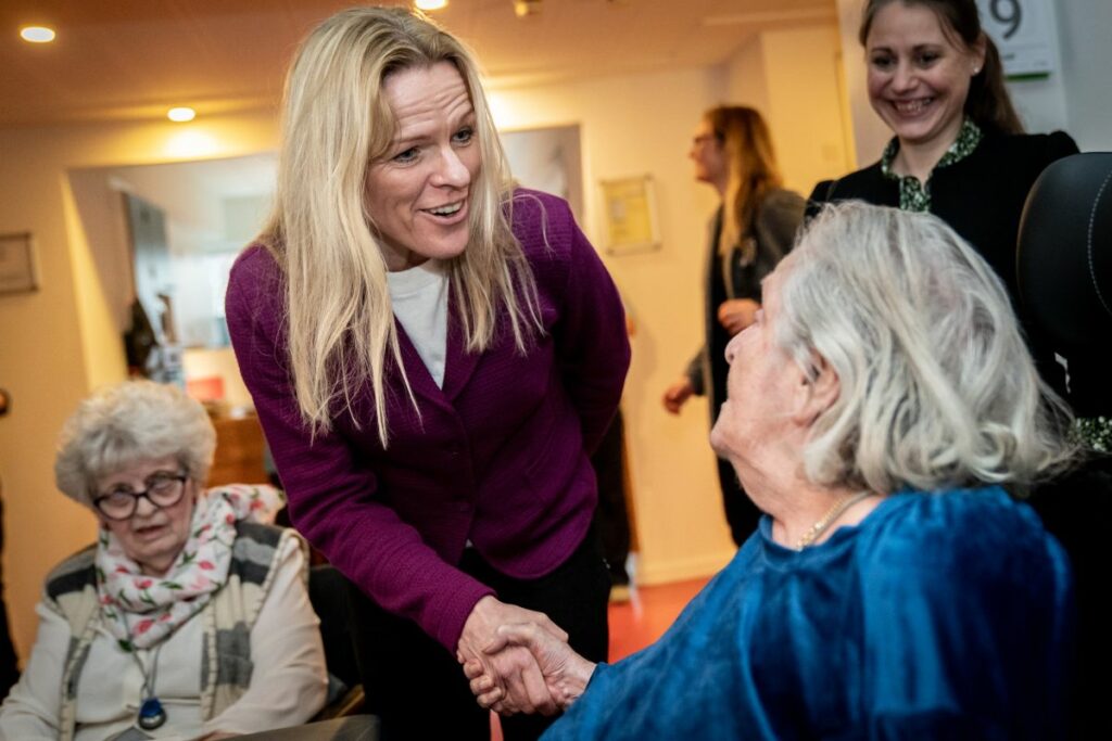 Ældreminister Mette Kierkgaard har brugt meget tid på