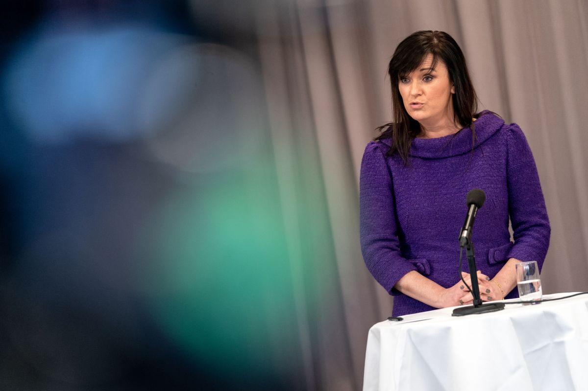 Indenrigs- og sundhedsminister Sophie Løhde (V) har lørdag præsenteret en delaftale om kapacitet på privathospitaler. (Arkivfoto).