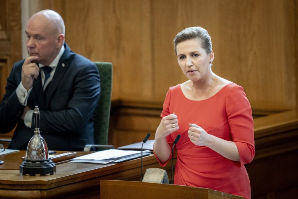 Statsministeren varslede i sin åbningstale ved folketingets åbning