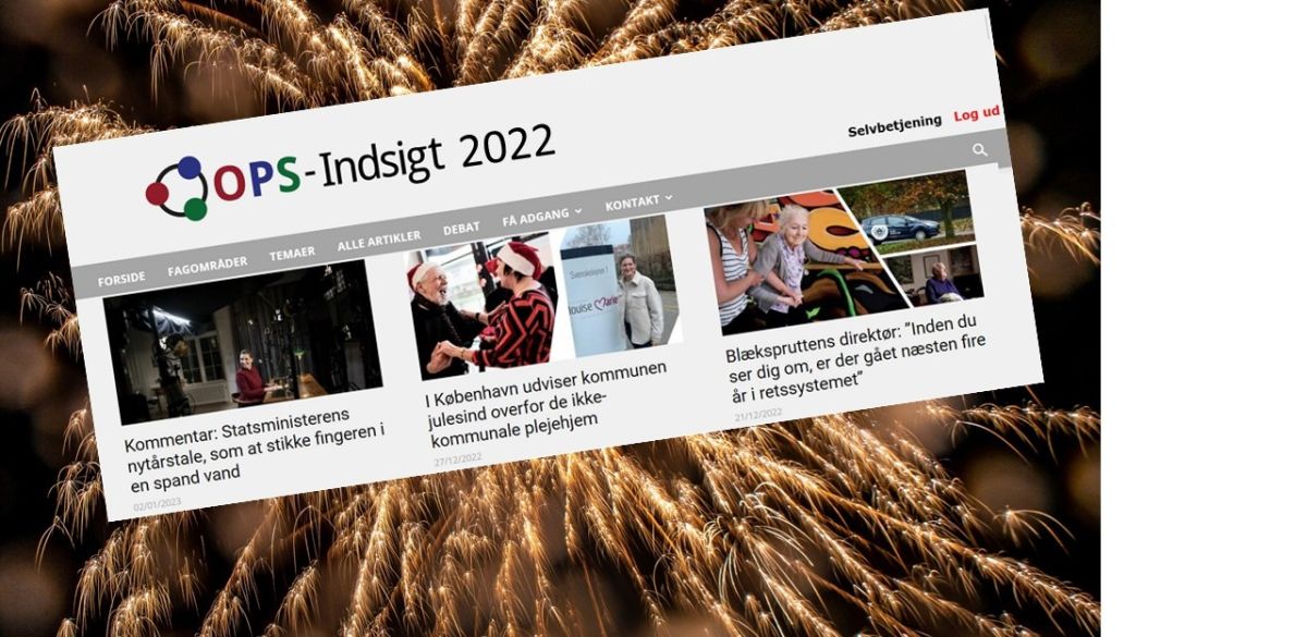 OPS-Indsigt var i 2022 i den situation