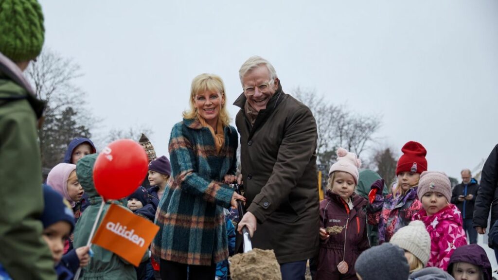 Det er Miriam Toft og borgmester Jens Ive i Rudersdal kommune