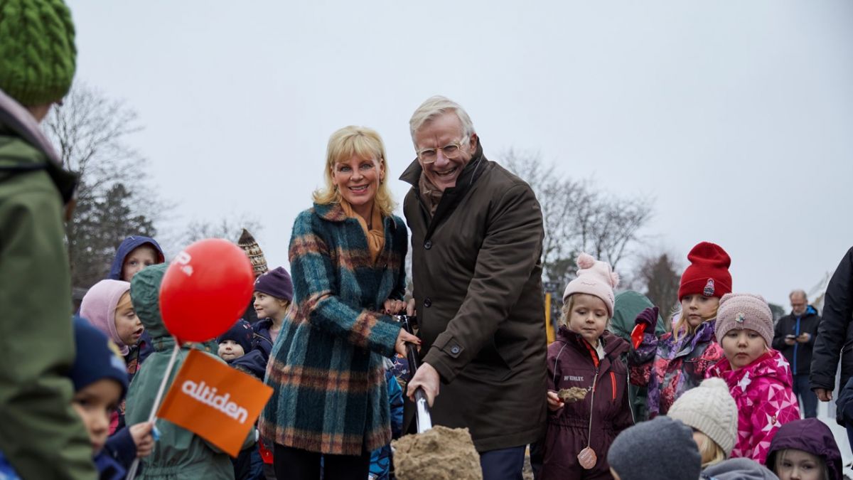 Det er Miriam Toft og borgmester Jens Ive i Rudersdal kommune