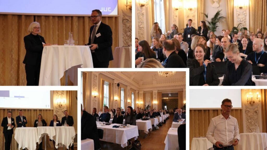 Moltkes Palæ fortættet af udbudslingo. Her landsdommer Jakob Ottosen Ebbesgaard og fhv. landsdommer Kirsten Thorup (øverst tv).  Professor Thomas Plenborg fra institut for regnskab på CBS (nederst th)