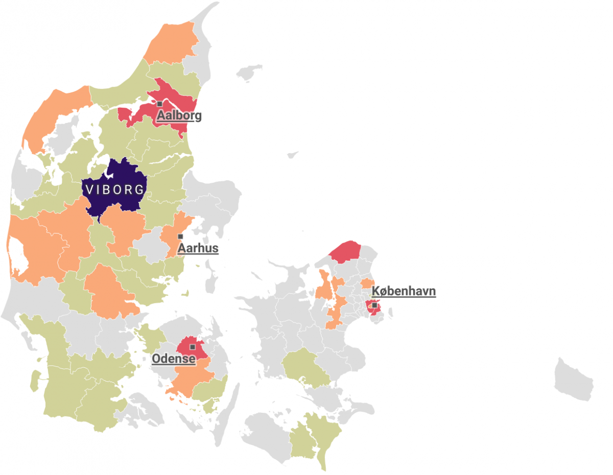 Sådan så den kommunale placering af friplejehjem ud i 2020