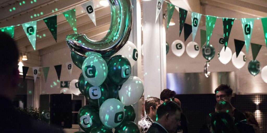 De Konservative spås at blive kommunalvalgets store vinder. Billedet er fra valgfesten ved KV17. (Arkiv)